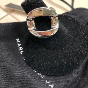 Marc by Marc Jacobs Silver plated ARGENTO Ring-NWT